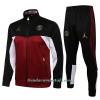 Chaqueta De Entrenamiento Trajes Paris Saint-Germain 2021/22 Roja Negra - Hombre